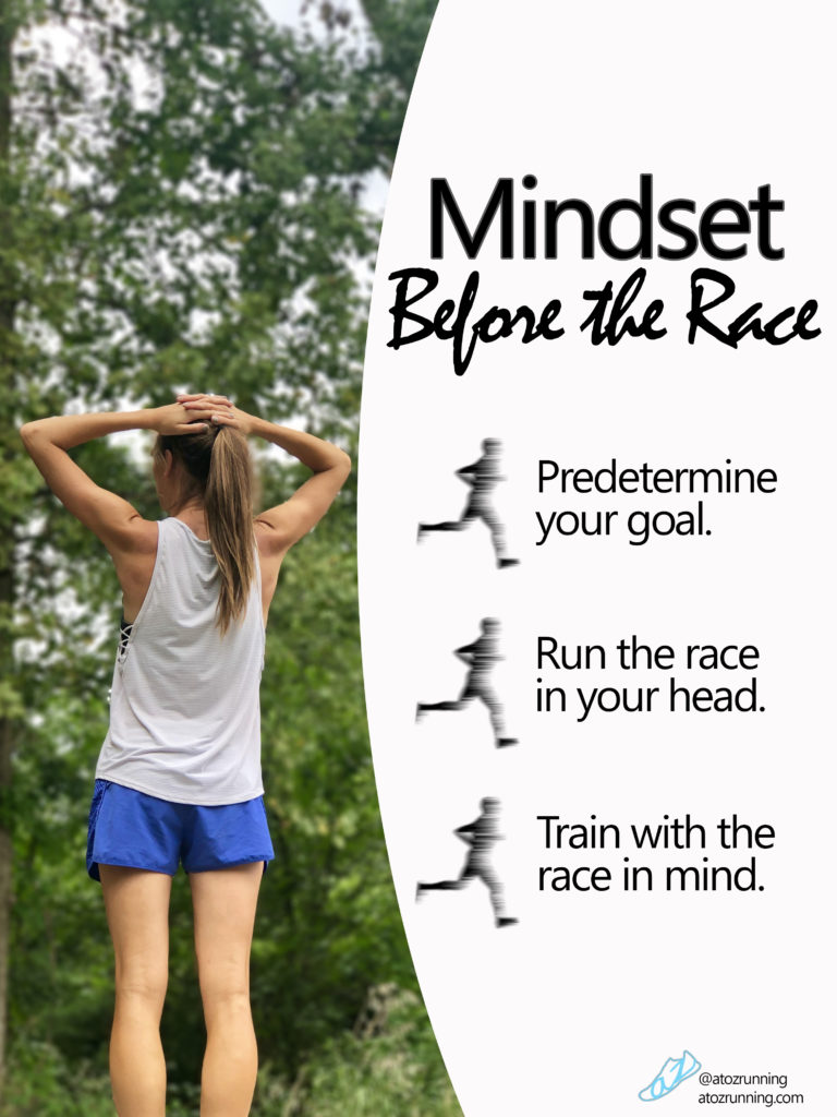 Mindset before the race.
atozrunning.com