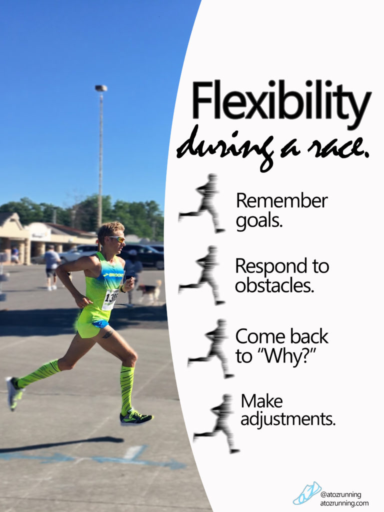 Flexibility during a race.
atozrunning.com