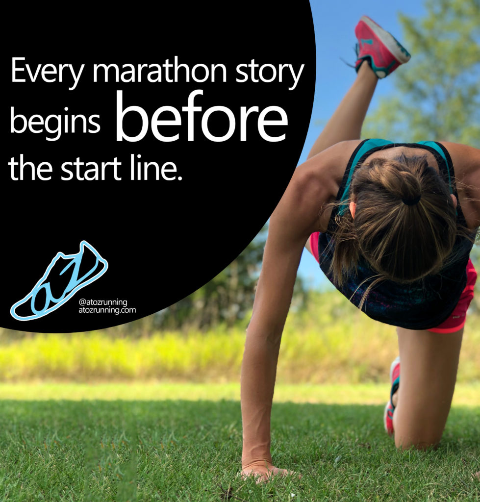 Every marathon story begins before the start line.
atozrunning.com